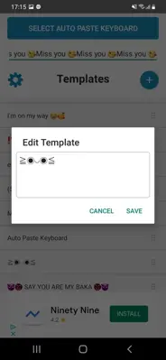 Auto Paste Keyboard android App screenshot 0