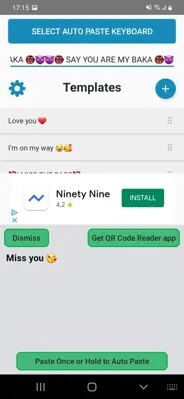 Auto Paste Keyboard android App screenshot 2